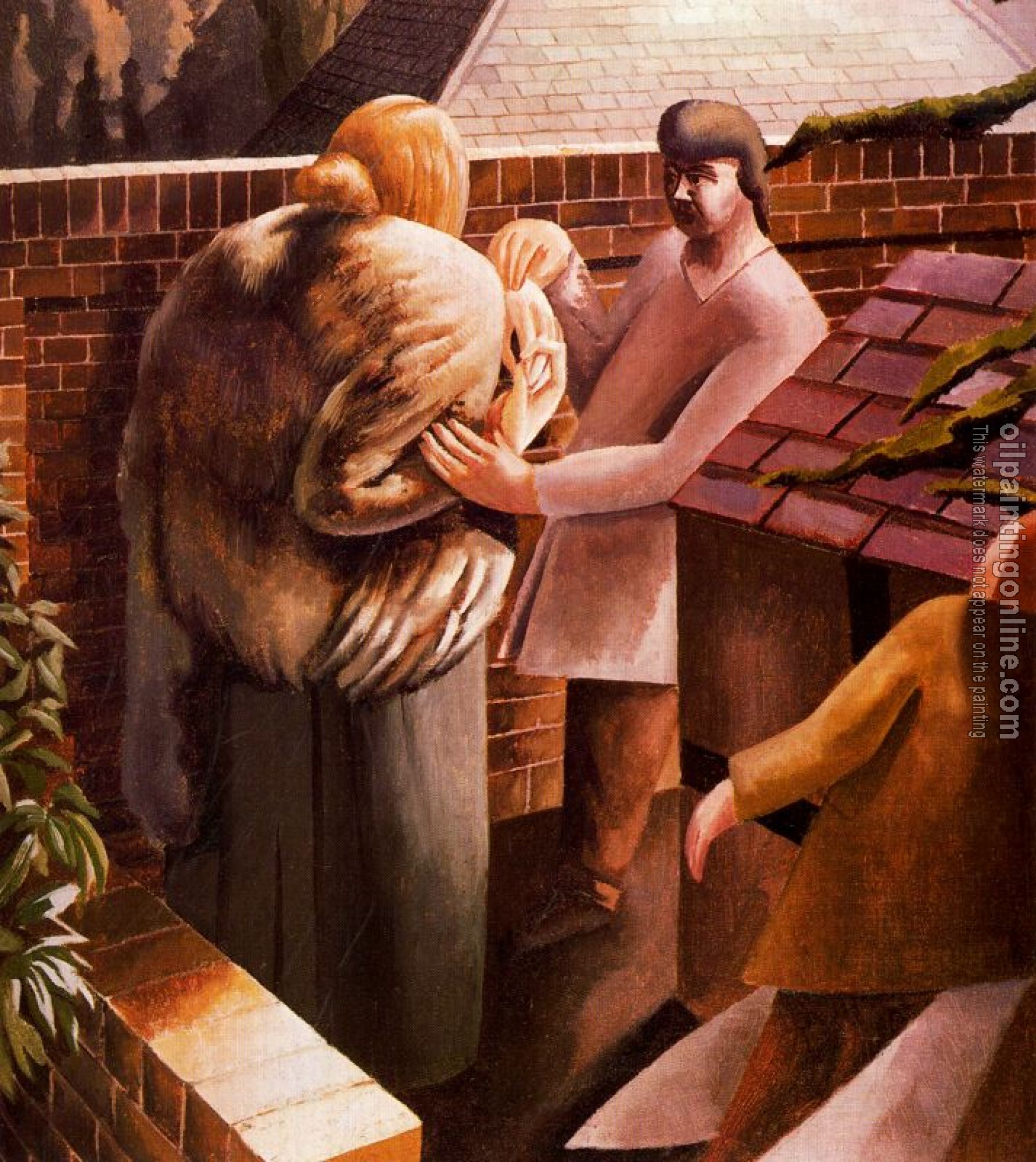 Stanley Spencer - The Meeting